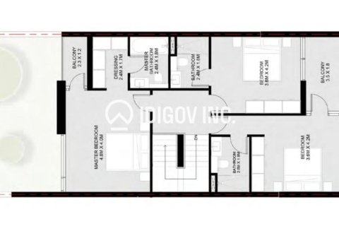 Townhouse in Tilal City, Sharjah, UAE 3 bedrooms, 218 sq.m. № 610756 - photo 7