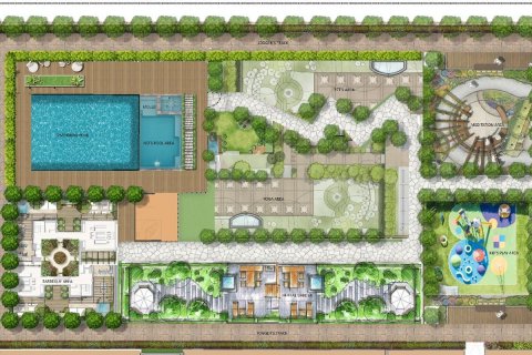 Byt v Al Furjan, Dubai, SAE 2 ložnice, 120.5 m² Č.: 610214 - fotografie 9