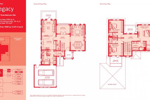 Vila v Jumeirah Park, Dubai, SAE 3 ložnice, 285 m² Č.: 586604 - fotografie 18