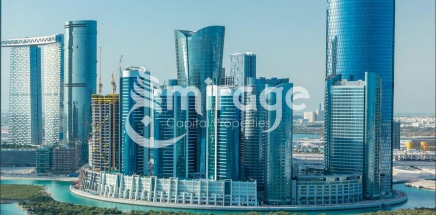 阿联酋 Abu Dhabi Al Reem Island 公寓  1 卧, 87.7 平方米 , 编号 597279