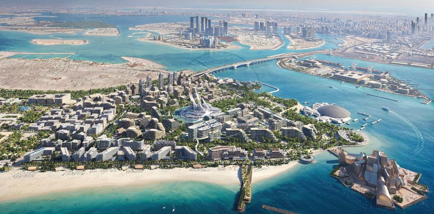 阿联酋 Abu Dhabi Saadiyat Island 公寓  1 卧, 93 平方米 , 编号 615703