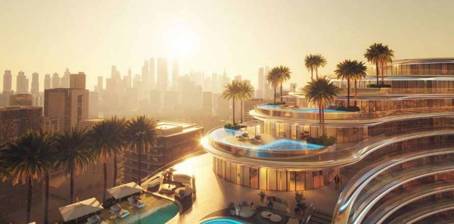 Byt v Business Bay, Dubai, SAE 1 ložnice, 75.5 m² Č.: 610351