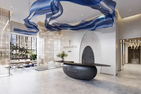 Byt v Business Bay, Dubai, SAE 1 ložnice, 91 m² Č.: 591107 - fotografie 7