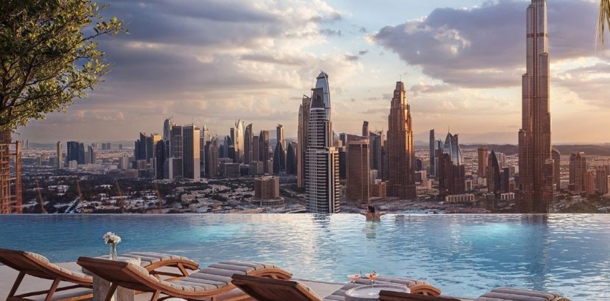 阿联酋 Dubai Business Bay 公寓 3 卧, 177.8 平方米 , 编号 622343