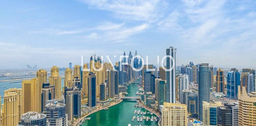 Dvoupatrový byt v Dubai Marina, SAE 4 ložnice, 350 m² Č.: 628129