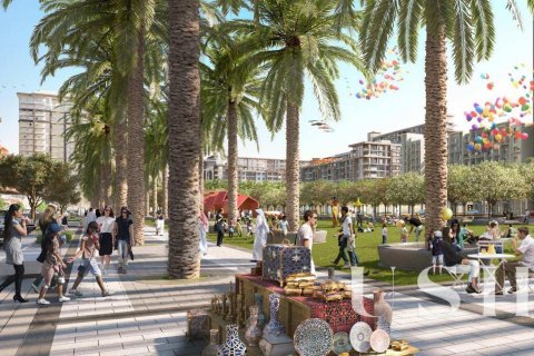 Byt v Town Square, Dubai, SAE 1 ložnice, 64 m² Č.: 620703 - fotografie 1
