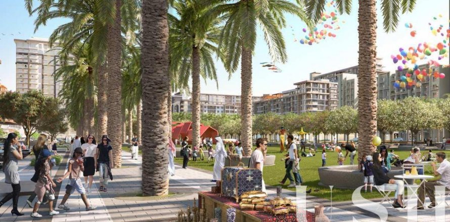 Byt v Town Square, Dubai, SAE 1 ložnice, 64 m² Č.: 620703