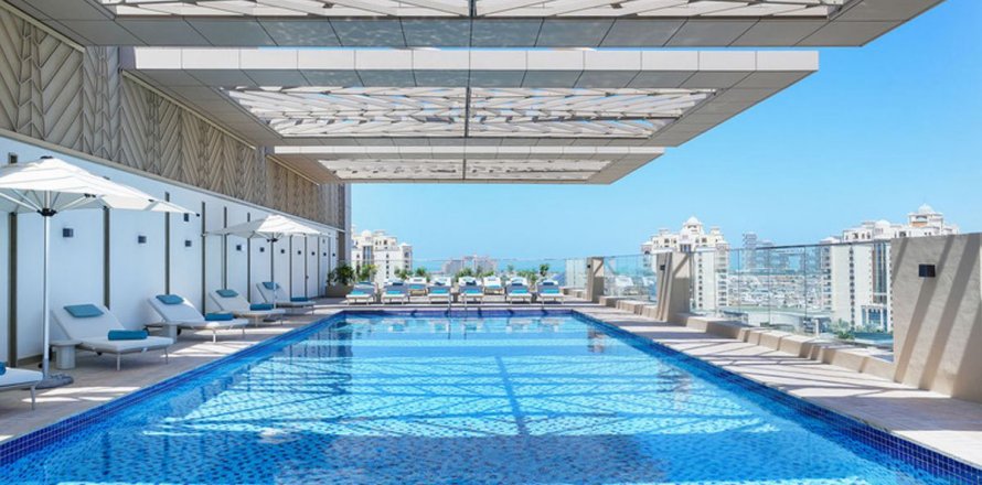 Apartament hotelowy w Palm Jumeirah, Dubai, ZEA 1 sypialnia, 83 mkw. nr 548037