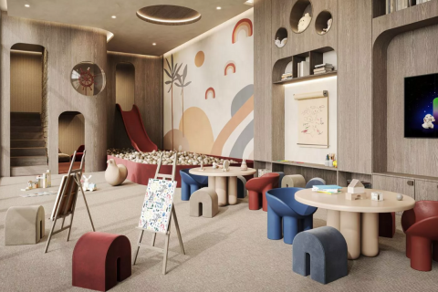 Byt na Saadiyat Island, Abu Dhabi, SAE 2 ložnice, 109 m² Č.: 594522 - fotografie 7