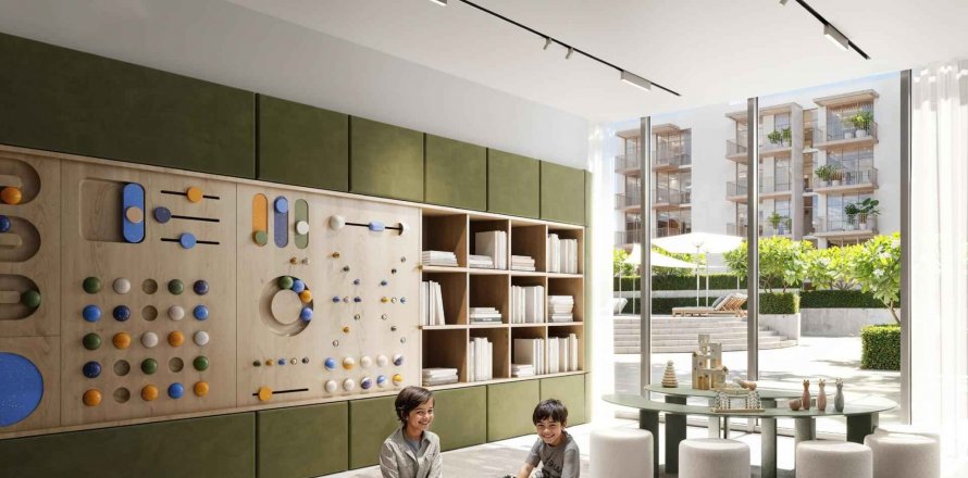 Apartemen di Ir1dian Park di Jumeirah Village Circle, Dubai, UEA 1 kamar tidur, 77.09 m2 nomor 582205