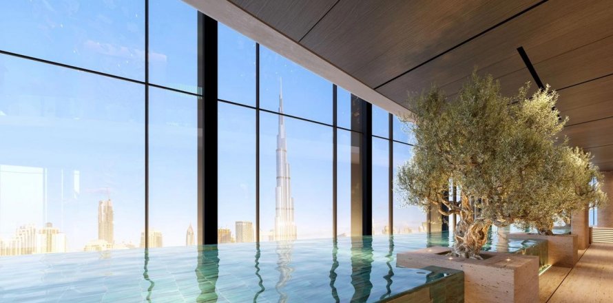 阿联酋 Dubai Business Bay 公寓 2 卧, 124 平方米 , 编号 599086