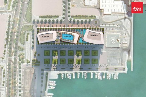 Byt v Dubai Harbour, SAE 3 ložnice, 245.1 m² Č.: 596239 - fotografie 9