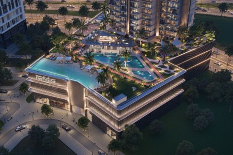Jumeirah Village Triangle, Dubai, संयुक्त अरब अमीरात में अपार्टमेंट, 1 बेडरूम, 45 वर्ग मीटर, संख्या 633171 - फ़ोटो 1