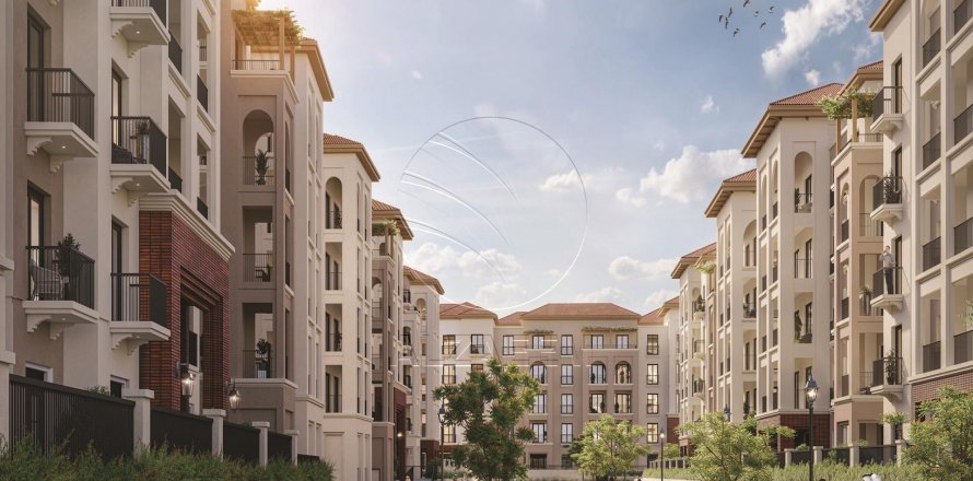 Apartemen di Khalifa City, Abu Dhabi, UEA 1 kamar tidur, 65 m2 nomor 615805