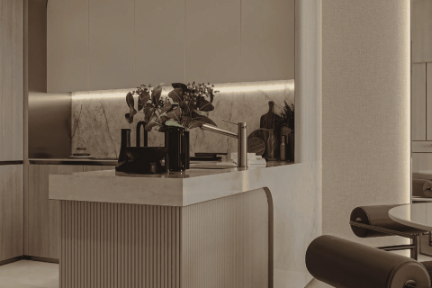 Byt v Dubai, SAE 1 ložnice, 66 m² Č.: 599625 - fotografie 4