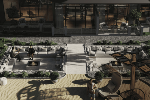 Byt v Dubai, SAE 1 ložnice, 66 m² Č.: 599625 - fotografie 7