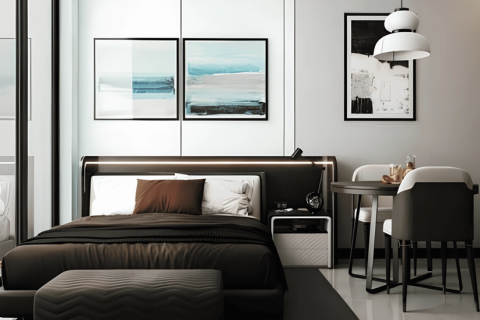 Byt v Dubai, SAE 1 ložnice, 98 m² Č.: 599629 - fotografie 3