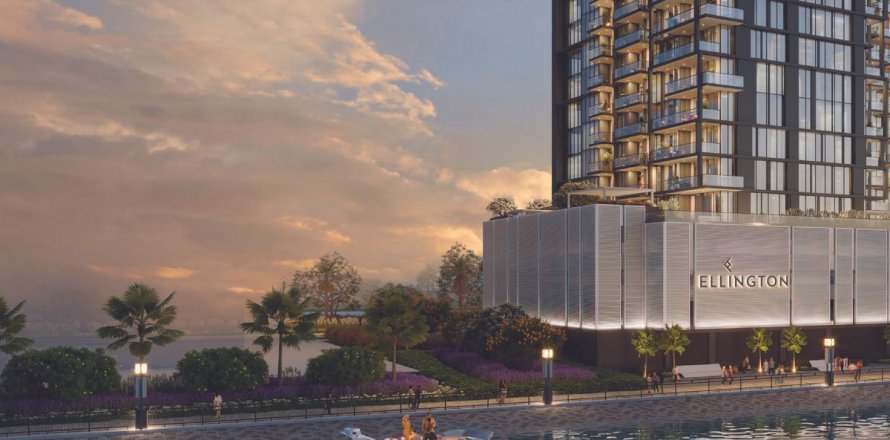 Byt v Business Bay, Dubai, SAE 1 ložnice, 91.8 m² Č.: 622597