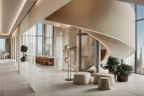 Byt v Business Bay, Dubai, SAE 2 ložnice, 124 m² Č.: 617465 - fotografie 6