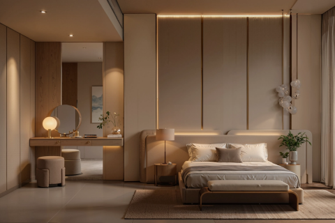 Byt v Business Bay, Dubai, SAE 2 ložnice, 124 m² Č.: 617465 - fotografie 4