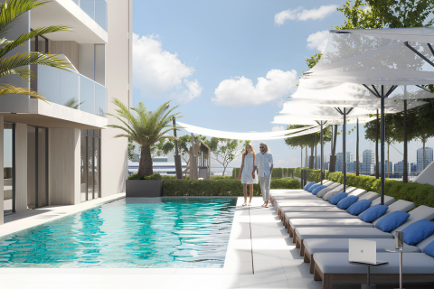 Byt v Dubai, SAE 1 pokoj, 34 m² Č.: 598791 - fotografie 1