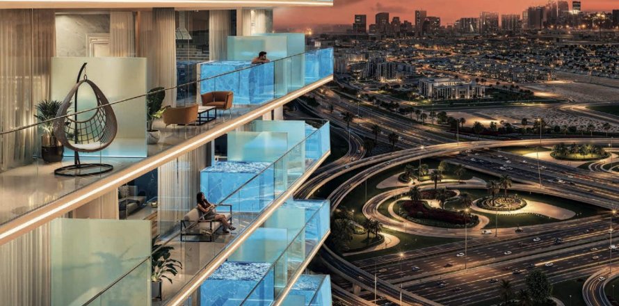 Byt v Timez v Dubai Silicon Oasis, SAE 2 ložnice, 79.31 m² Č.: 580648