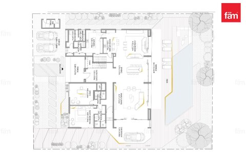 Dubai Hills Estate, UAE의 임대용 빌라 침실 6개, 1278.8제곱미터 번호 601231 - 사진 28