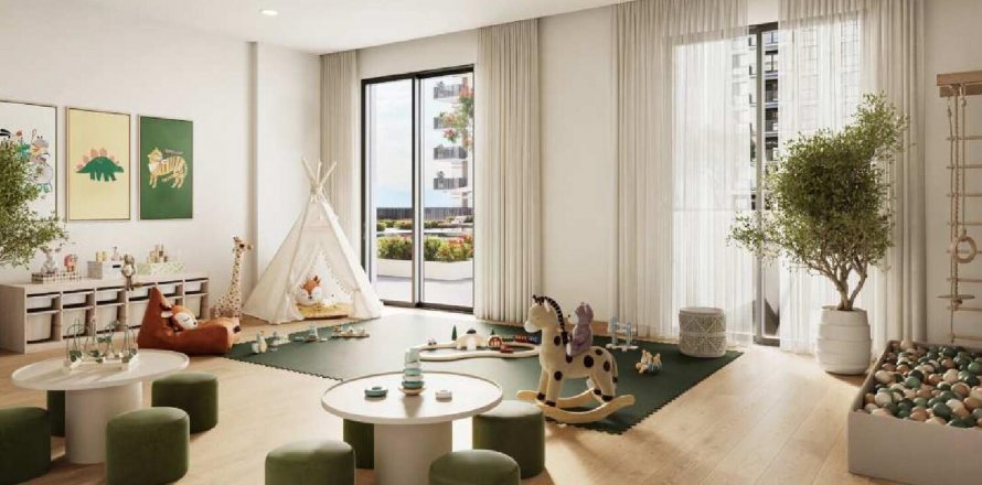 Byt v Ellison v Town Square, Dubai, SAE 1 ložnice, 63.08 m² Č.: 581106