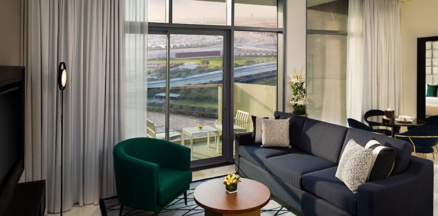Apartament në Business Bay, Dubai, Emiratet e Bashkuara Arabe 1 dhomë gjumi, 79 m2. № 589417