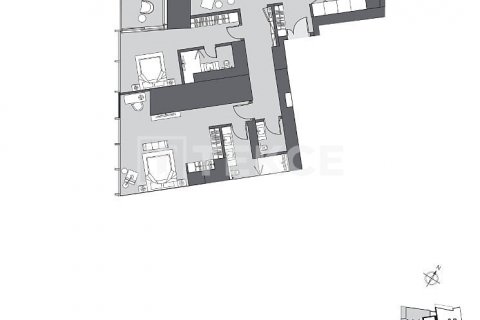 Dupleks në Dubai Marina, Emiratet e Bashkuara Arabe 5 dhoma gjumi, 1310 m2. № 633339 - Foto 9