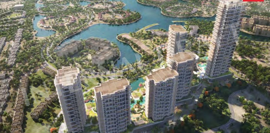 Квартира в Jumeirah Islands, Дубай, ОАЭ 1 спальня, 83.1м2 № 591300