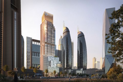 Byt v DIFC, Dubai, SAE 2 ložnice, 114.6 m² Č.: 631858 - fotografie 4