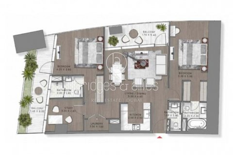 Apartment in Business Bay, Dubai, UAE 2 bedrooms, 135.7 sq.m. № 624544 - photo 19