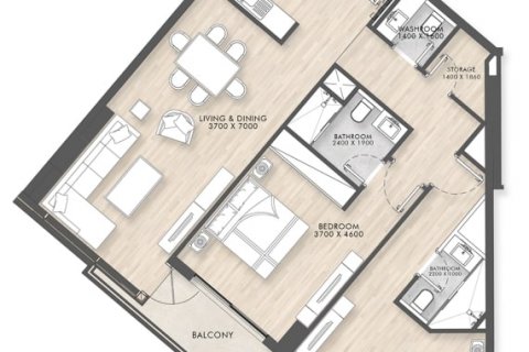 Appartement à vendre à  Deira, Dubai, EAU 2 chambres, 104.13 m2 № 582455 - photo 2
