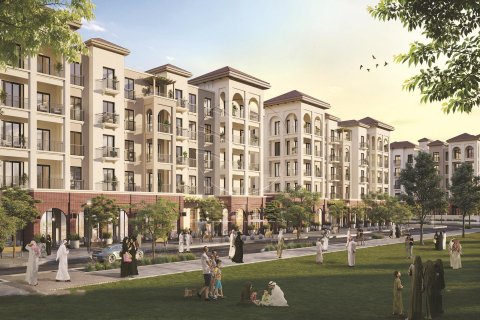 Byt v Khalifa City, Abu Dhabi, SAE 2 ložnice, 106 m² Č.: 615912 - fotografie 1