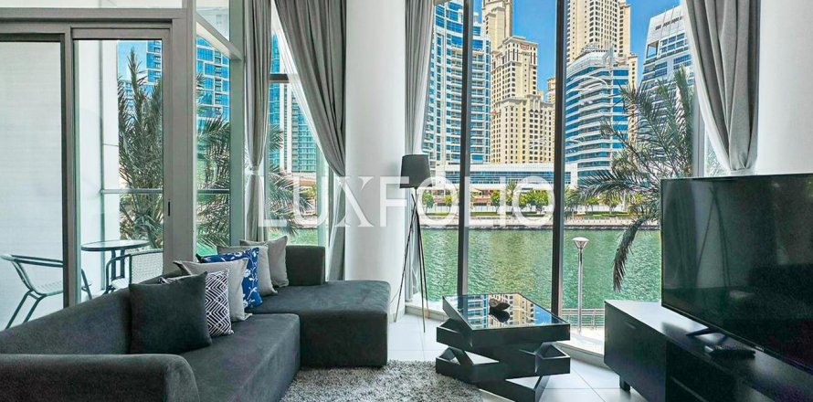Apartament në Dubai Marina, Emiratet e Bashkuara Arabe 2 dhoma gjumi, 96 m2. № 627283