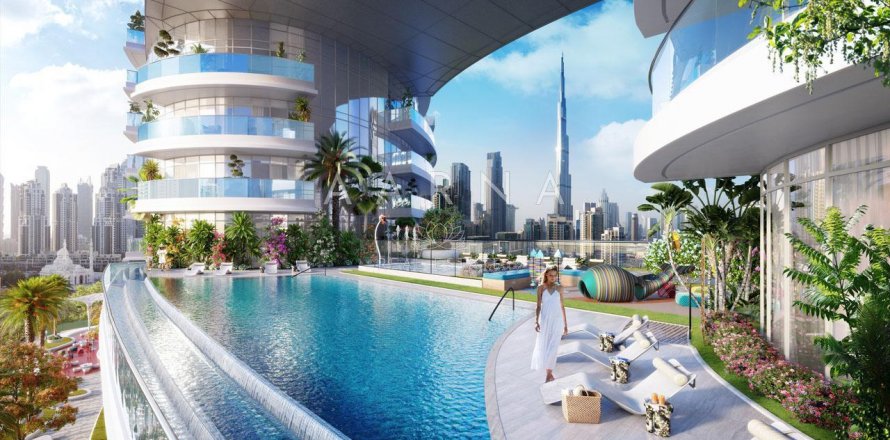 Downtown Dubai (Downtown Burj Dubai)、Dubai、UAEにあるマンション 2ベッドルーム、119.3 m2 No409444