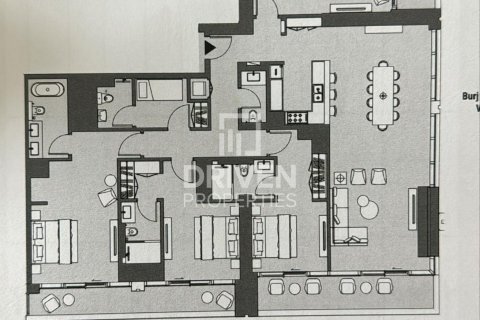 Byt v Business Bay, Dubai, SAE 4 ložnice, 241 m² Č.: 602448 - fotografie 30