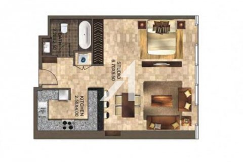 Byt v DIFC, Dubai, SAE 1 pokoj, 68.4 m² Č.: 616258 - fotografie 15