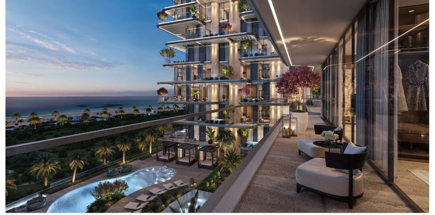 Apartemen di Dubai, UEA 3 kamar tidur, 139.7 m2 nomor 580901