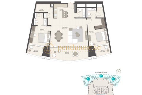 Apartment in Dubai Marina, UAE 2 bedrooms, 150 sq.m. № 591992 - photo 12