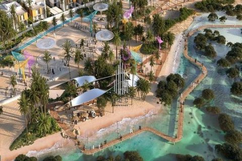 Vila na Yas Island, Abu Dhabi, SAE 4 ložnice, 682.3 m² Č.: 544467 - fotografie 18
