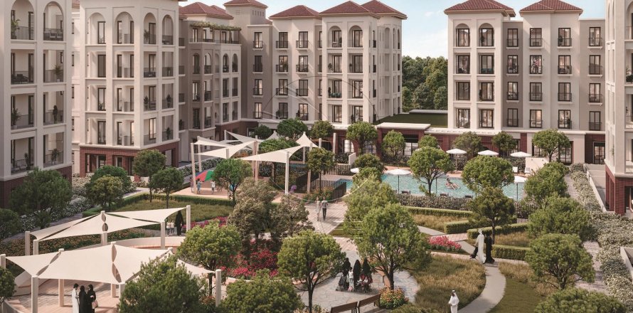Apartemen di Khalifa City, Abu Dhabi, UEA 1 kamar tidur, 65 m2 nomor 615302