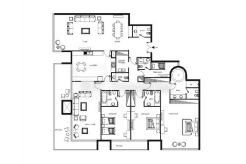 Apartman u gradu Dubai Marina, UAE 3 spavaće sobe, 360.6 m2 Br. 610345 - Slika 30