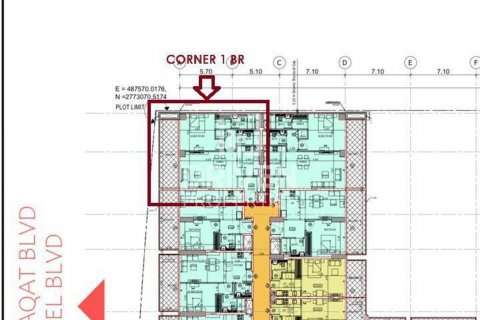 Byt v Jumeirah Village Circle, Dubai, SAE 1 ložnice, 88 m² Č.: 602165 - fotografie 11