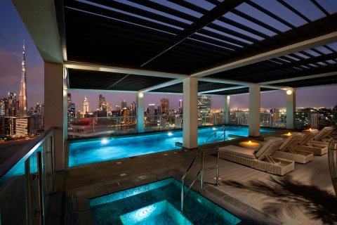 Apartmán v Business Bay, Dubai, SAE 1 spálňa, 79 m2 č. 568264 - Fotografia 3