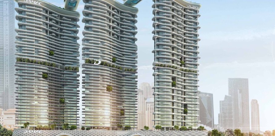 Dubai Harbour, UAE의 아파트 침실 1개, 65.7제곱미터 번호 551417