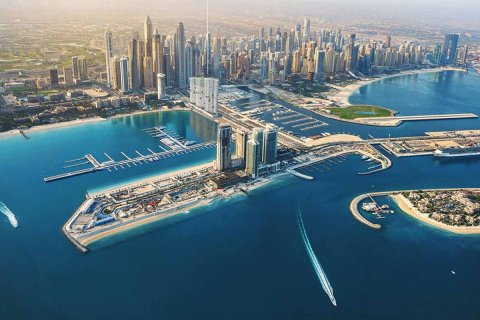 Dubai Harbour, UAE의 판매용 아파트 침실 1개, 65.7제곱미터 번호 551417 - 사진 2