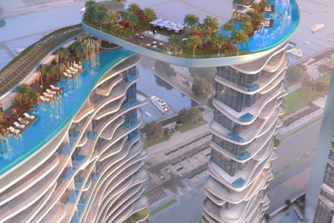 Dubai Harbour, UAE의 판매용 아파트 침실 1개, 65.7제곱미터 번호 551417 - 사진 5