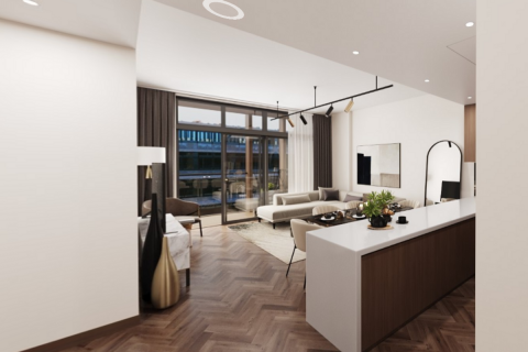 Byt na Saadiyat Island, Abu Dhabi, SAE 2 ložnice, 107 m² Č.: 594373 - fotografie 3